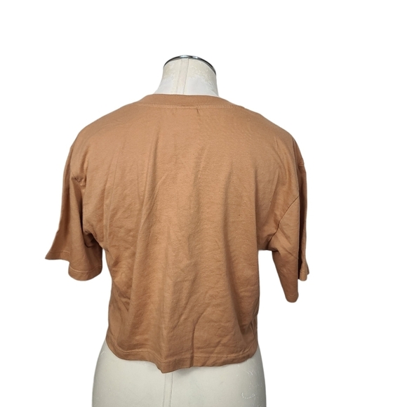 Belle Du Jour Spread Love Flower Child You Are Energy Short Sleeve Crop Top XS - Picture 3 of 6